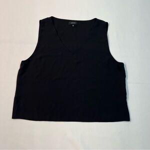 Babaton Murphy Sleeveless Top Black Size Medium